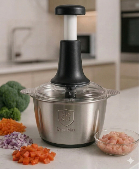 Multi Functional hand Pull Food Chopper Manual Vegetables and Meat Dicer